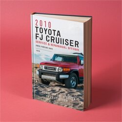 2010 Toyota FJ Cruiser Software Service Repair Workshop Manual PDF