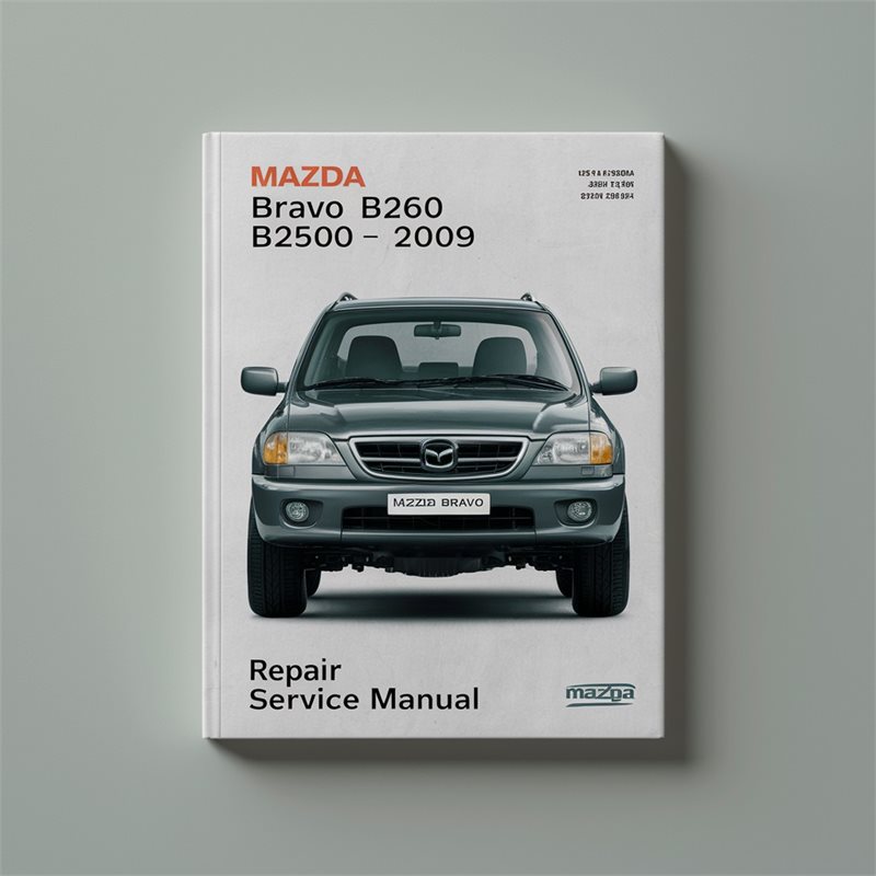 1996-2009 Fiat Bravo Mazda B2600 B2500 Service Repair Workshop Manual PDF