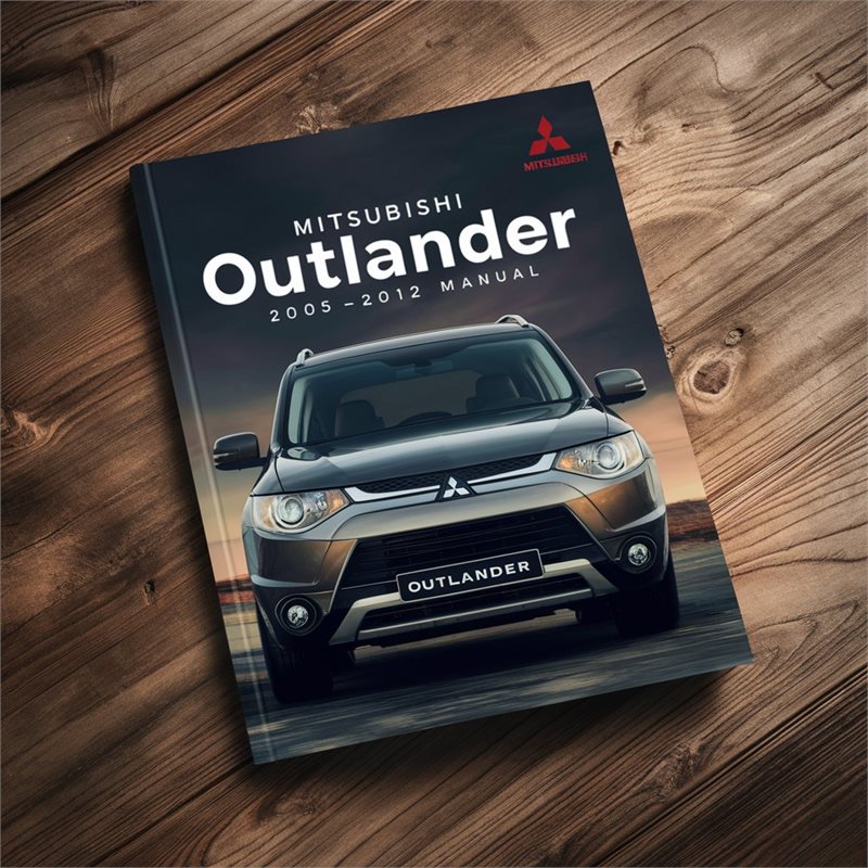 2005 Mitsubishi Outlander 06 07 08 09 10 11 12 Service Repair Workshop Manual PDF
