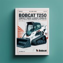 Bobcat T250 Compact Track Loader (s/n A5gs20001 Above A5gt20001 ) Service Repair Workshop Manual PDF