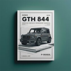 Genie GTH 844 Service Repair Workshop Manual PDF