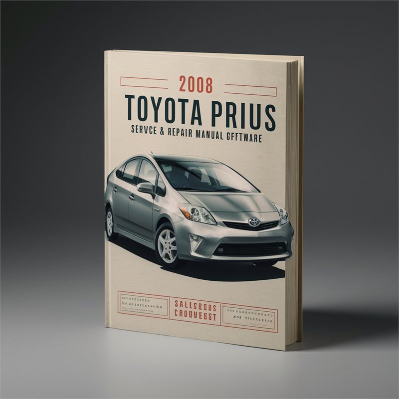 2008 Toyota Prius Software Service Repair Workshop Manual PDF