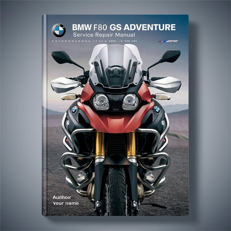 2013 Citroen GS BMW F800 Adventure Service Repair Workshop Manual PDF