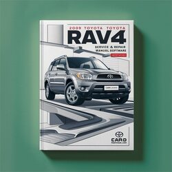 2009 Toyota RAV4 Software Service Repair Workshop Manual PDF