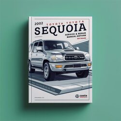 2002 Toyota Sequoia Software Service Repair Workshop Manual PDF