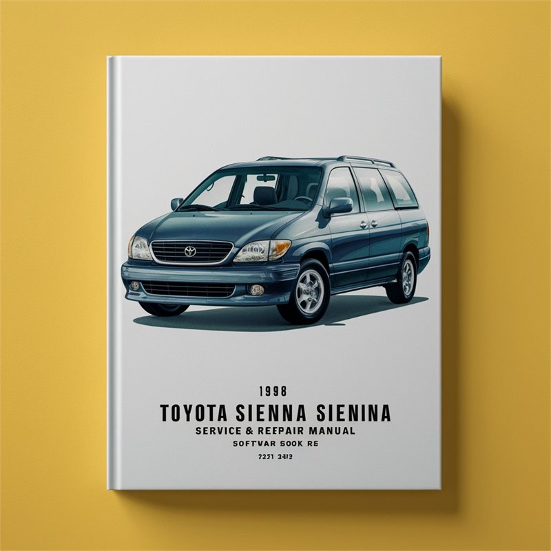 1998 Toyota Sienna Software Service Repair Workshop Manual PDF