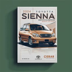 2004 Toyota Sienna Software Service Repair Workshop Manual PDF