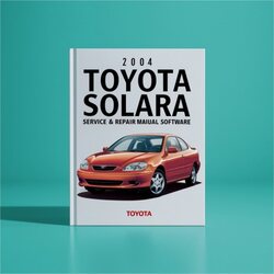 2004 Toyota Solara Software Service Repair Workshop Manual PDF