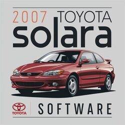 2007 Toyota Solara Software Service Repair Workshop Manual PDF