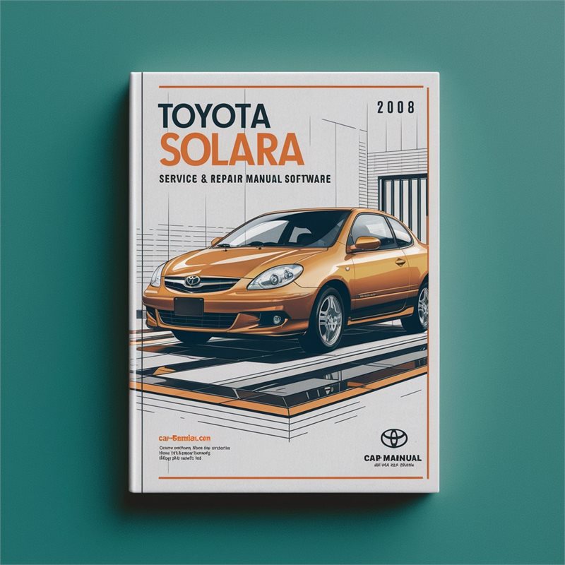 2008 Toyota Solara Software Service Repair Workshop Manual PDF
