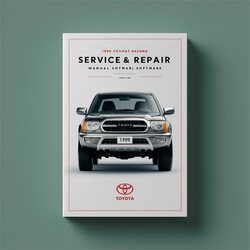 1999 Toyota Tacoma Software Service Repair Workshop Manual PDF