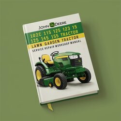 John Deere 102 115 125 135 145 155C 190C Lawn Garden Tractor Service Repair Workshop Manual PDF