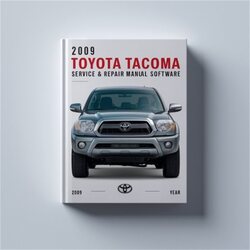 2009 Toyota Tacoma Software Service Repair Workshop Manual PDF