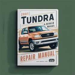 2001 Toyota Tundra Software Service Repair Workshop Manual PDF