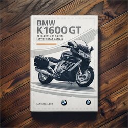 2010-2013 BMW 1 Series K1600GT Service Repair Workshop Manual PDF