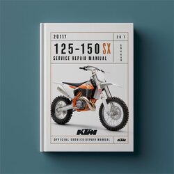 2017 KTM 125-150 SX Service Repair Manual 
