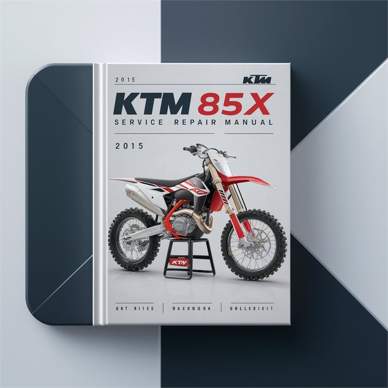 2015 KTM 85 Service Repair Workshop Manual PDF