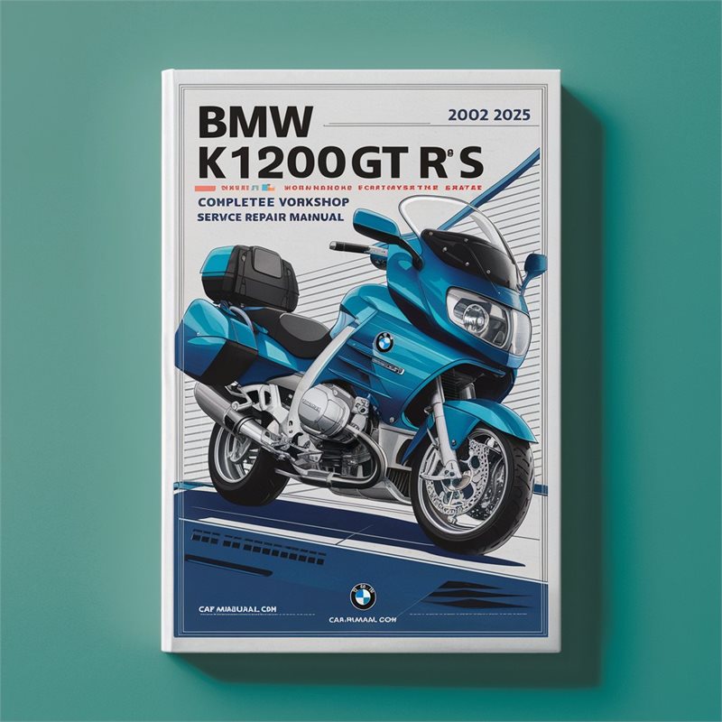 2002-2005 BMW K1200GT R S Motorcycle Service Repair Workshop Manual PDF