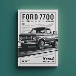 Ford 7700 Service Repair Workshop Manual PDF
