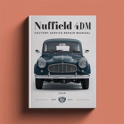 Nuffield 4DM Service Repair Workshop Manual PDF