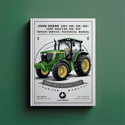 John Deere 240 245 260 265 285 320 Lawn Garden Tractor TM-1426 Service Repair Workshop Manual PDF