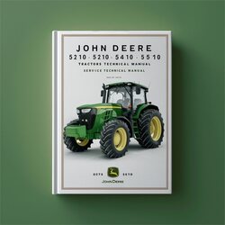 John Deere 5210 5310 5410 5510 Tractors TM1716 Service Repair Workshop Manual PDF