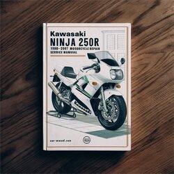 1988-2007 Kawasaki Ninja GPX 250R Motorcycle Service Repair Workshop Manual PDF