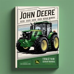 John Deere 5220 5320 5420 5520 Tractor Service Repair Workshop Manual PDF