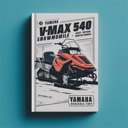1984-1987 Yamaha Vmax 540 Snowmobile Service Repair Workshop Manual PDF