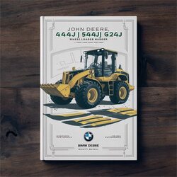 John Deere 444J 544J 624J Wheel Loader Service Repair Workshop Manual PDF