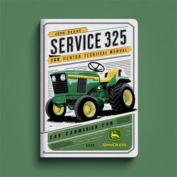 John Deere 325 335 345 Lawn Tractor Technical Service Repair Workshop Manual PDF