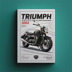2003 Triumph America Service Repair Workshop Manual PDF