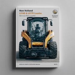 New Holland LS160 LS170 Skid Steer Loader Parts Catalog PDF