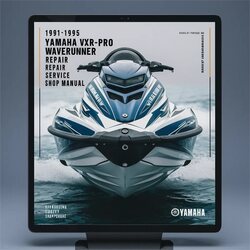 1993-1995 Yamaha VXR 650 700 PRO Waverunner Shop Service Repair Workshop Manual PDF