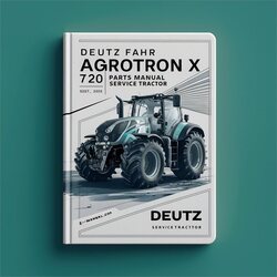 Deutz Fahr Agrotron X 720 Parts Tractor Catalog PDF