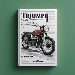 1976 Triumph Bonneville T140V 750 Service Repair Workshop Manual PDF
