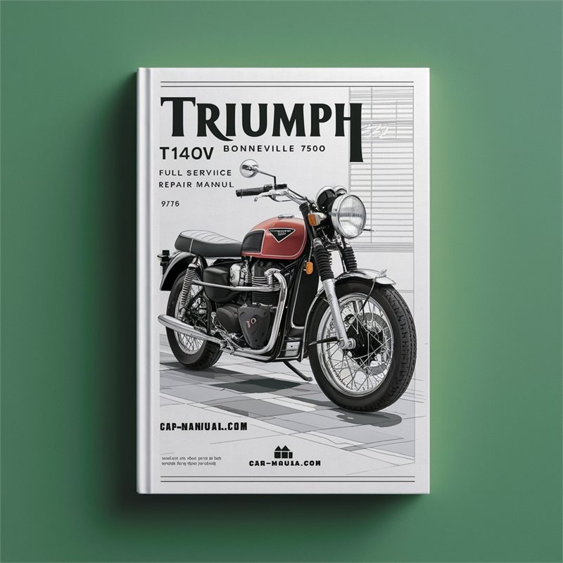 1976 Triumph Bonneville T140V 750 Service Repair Workshop Manual PDF