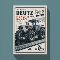 Deutz Fahr DX 120 Parts Tractor Catalog PDF