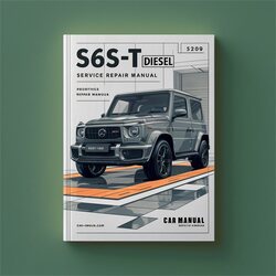 S6s-t-diesel-engine Service Repair Workshop Manual PDF