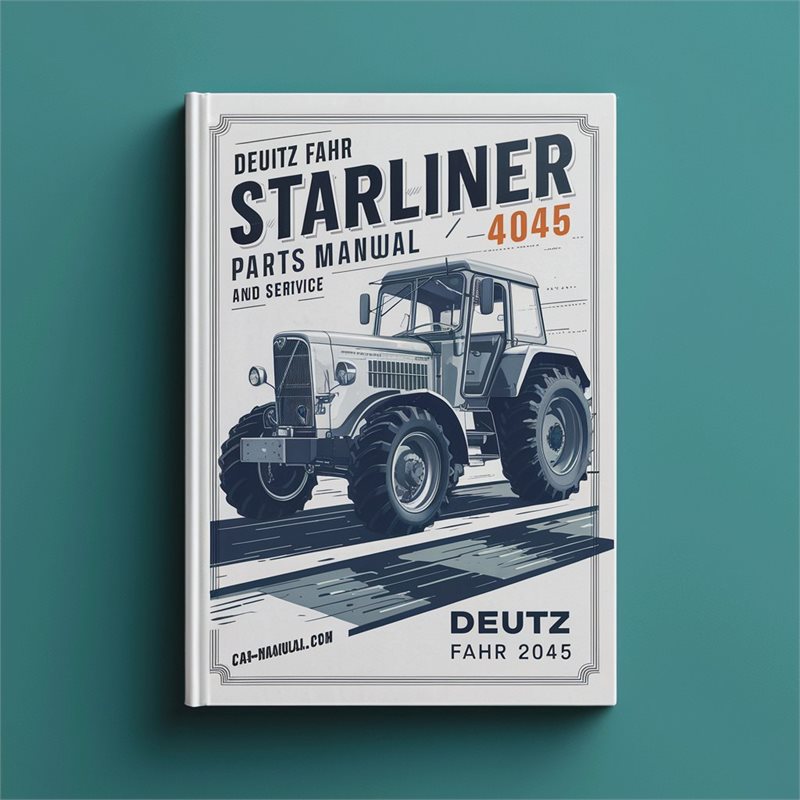 Deutz Fahr Starliner 4045 Parts Tractor Catalog PDF