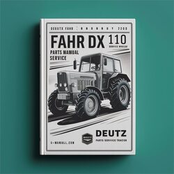 Deutz Fahr DX 110 Parts Tractor Catalog PDF