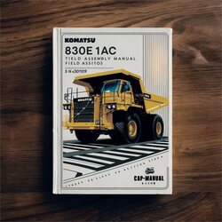 Komatsu 830E 1AC Dump Truck Field Assembly S N A30109 Service Repair Workshop Manual PDF