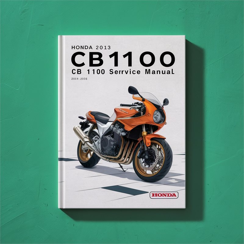 2013-2016 Honda CB Series CB1100 1100 Service Repair Workshop Manual PDF