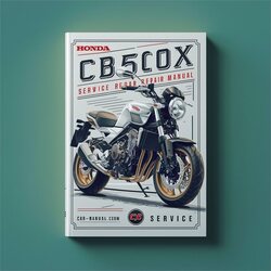 2013-2016 Honda CBR Series CB500X CB500F Service Repair Workshop Manual PDF