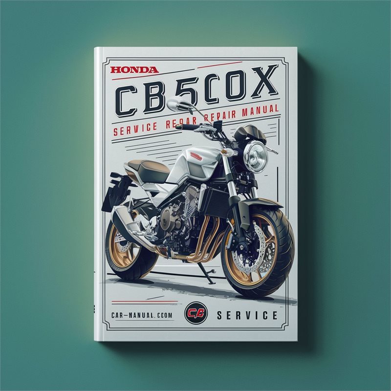 2013-2016 Honda CBR Series CB500X CB500F Service Repair Workshop Manual PDF