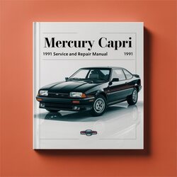 1991 Mercury Capri Service Repair Workshop Manual PDF