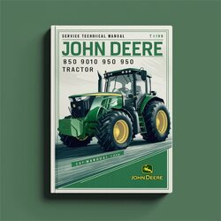 John Deere 850 900 950 1050 Tractor TM1192 Service Repair Workshop Manual PDF