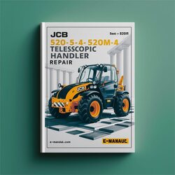 JCB 520-2 520-4 520M-2 520M-4 Telescopic Handler Service Repair Workshop Manual PDF