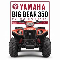 1987-2005 Yamaha BIG Bear 350 Service Repair Workshop Manual PDF