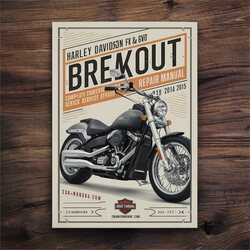 2013-2015 Harley Davidson Breakout Fxsb CVO Fxsbse Motorcycle Service Repair Workshop Manual PDF